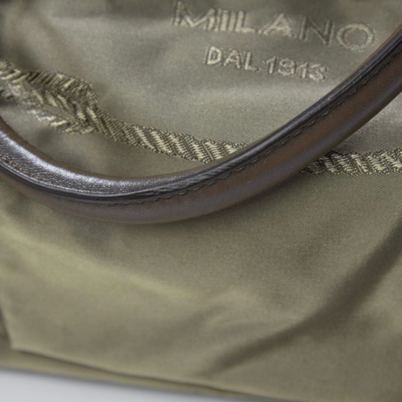 Authentic vintage Prada Two-Way khaki handbag. - Picture 4 of 7